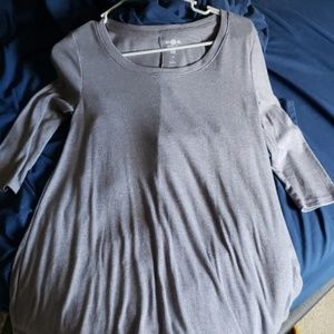 SO quarter sleeve long shirt